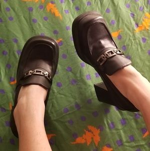 vintage chunky heels